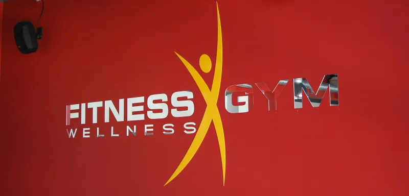 Branding wnętrza Fitness Gym Wellness