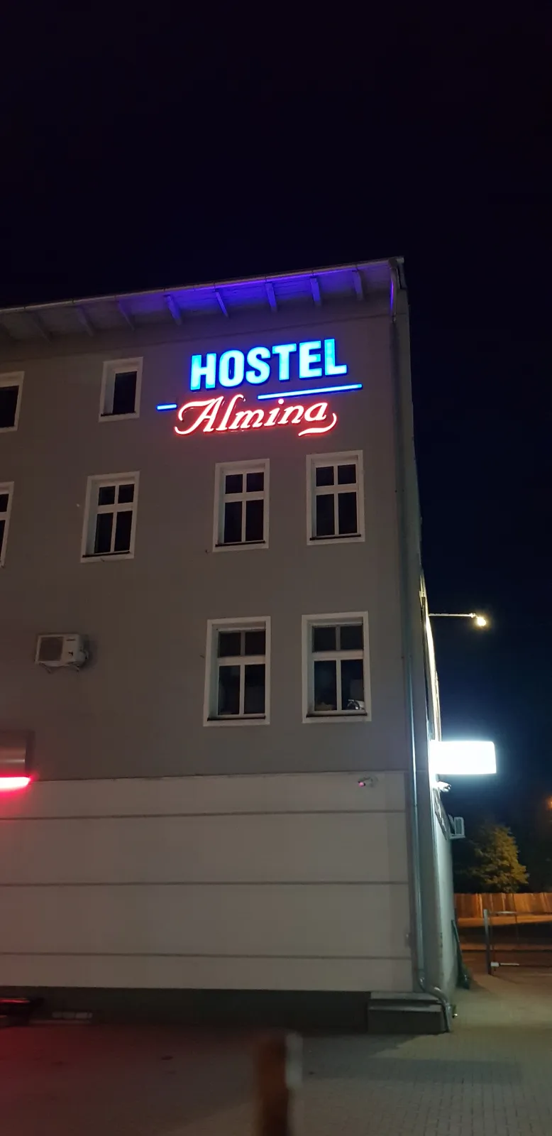 Litery 3D  "Hostel Almina"